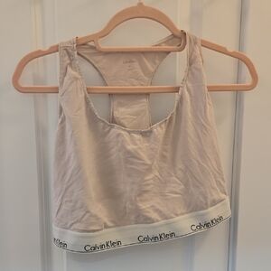 Calvin Klein Women's Light Tan Sports Bra